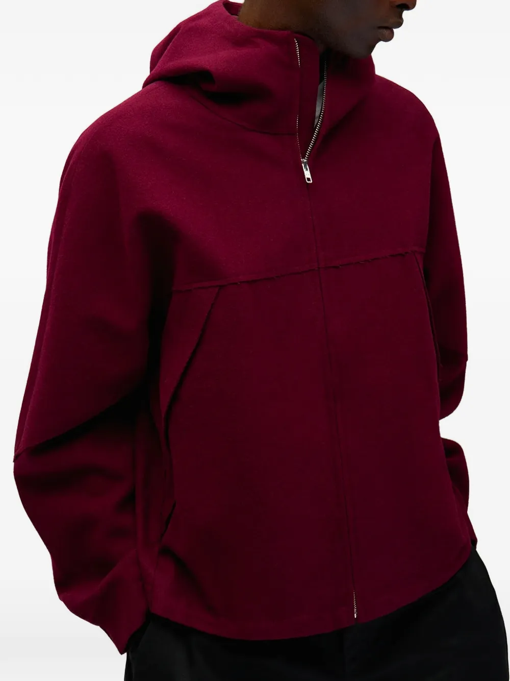  Arte Antwerp Seam-detail Jacket - Red 