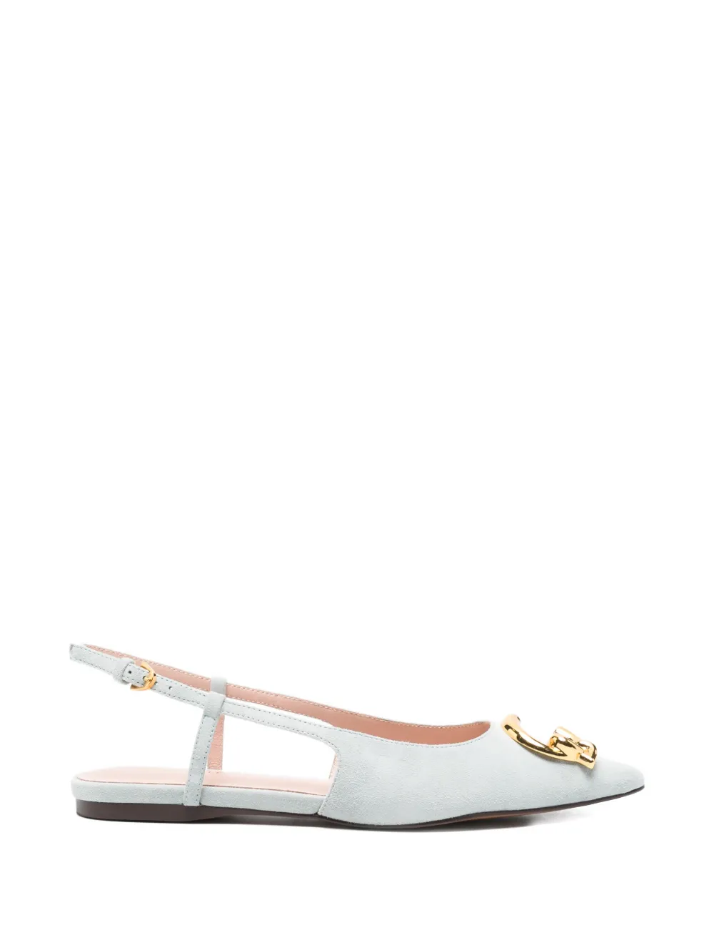 Coccinelle pointed-toe flat pumps - Blu