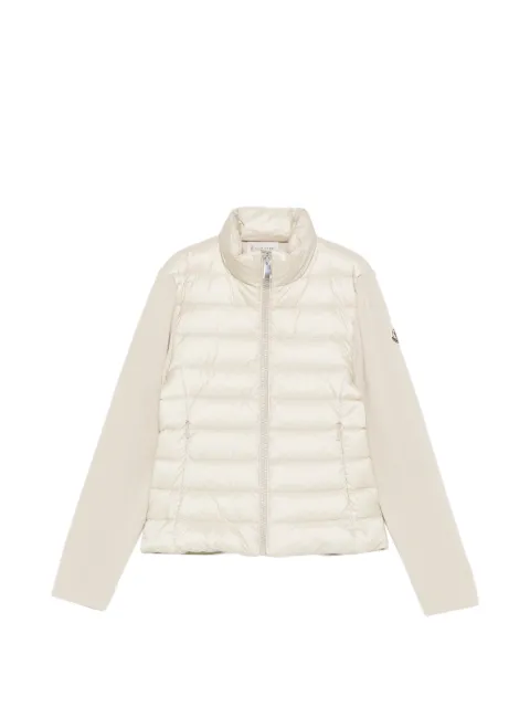 Moncler Enfant chamarra capitonada de canalé