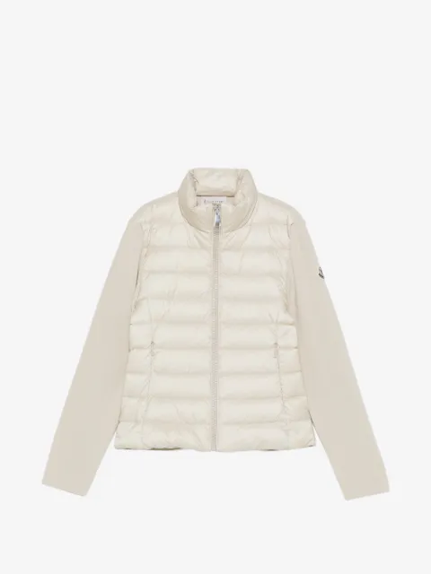 Moncler Enfant Gerippte Steppjacke