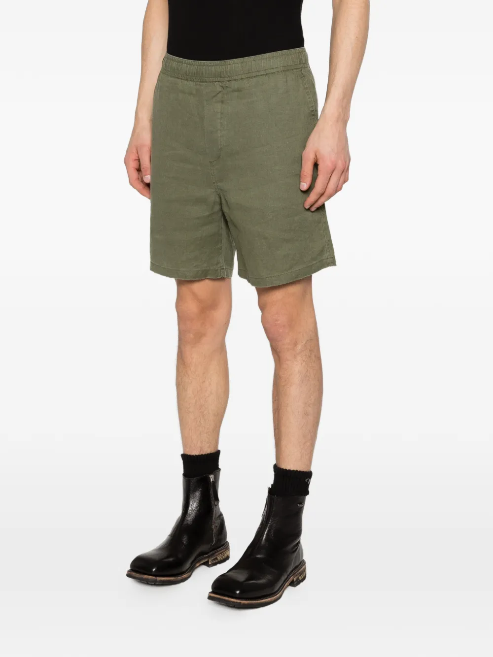  Samsoe Samsoe Sajabari Elasticated Shorts - Green 