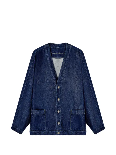 Giorgio Armani front-pocket denim jacket