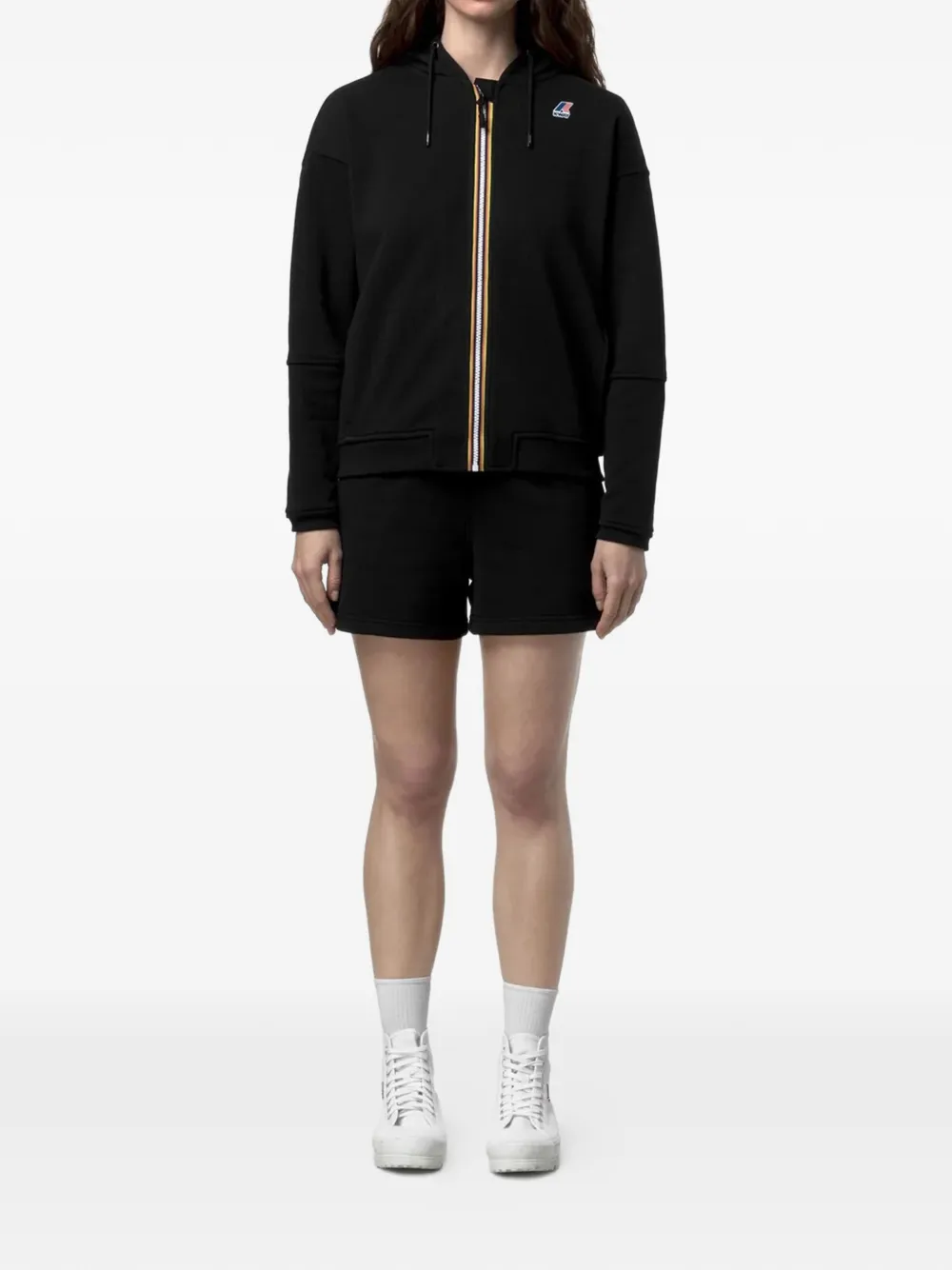  K-way Sudadera Lara Con Capucha - Negro 