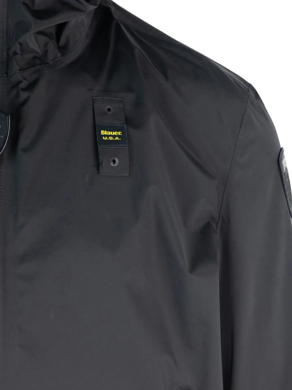  Blauer Farrin Zip-up Hooded Jacket - Black 