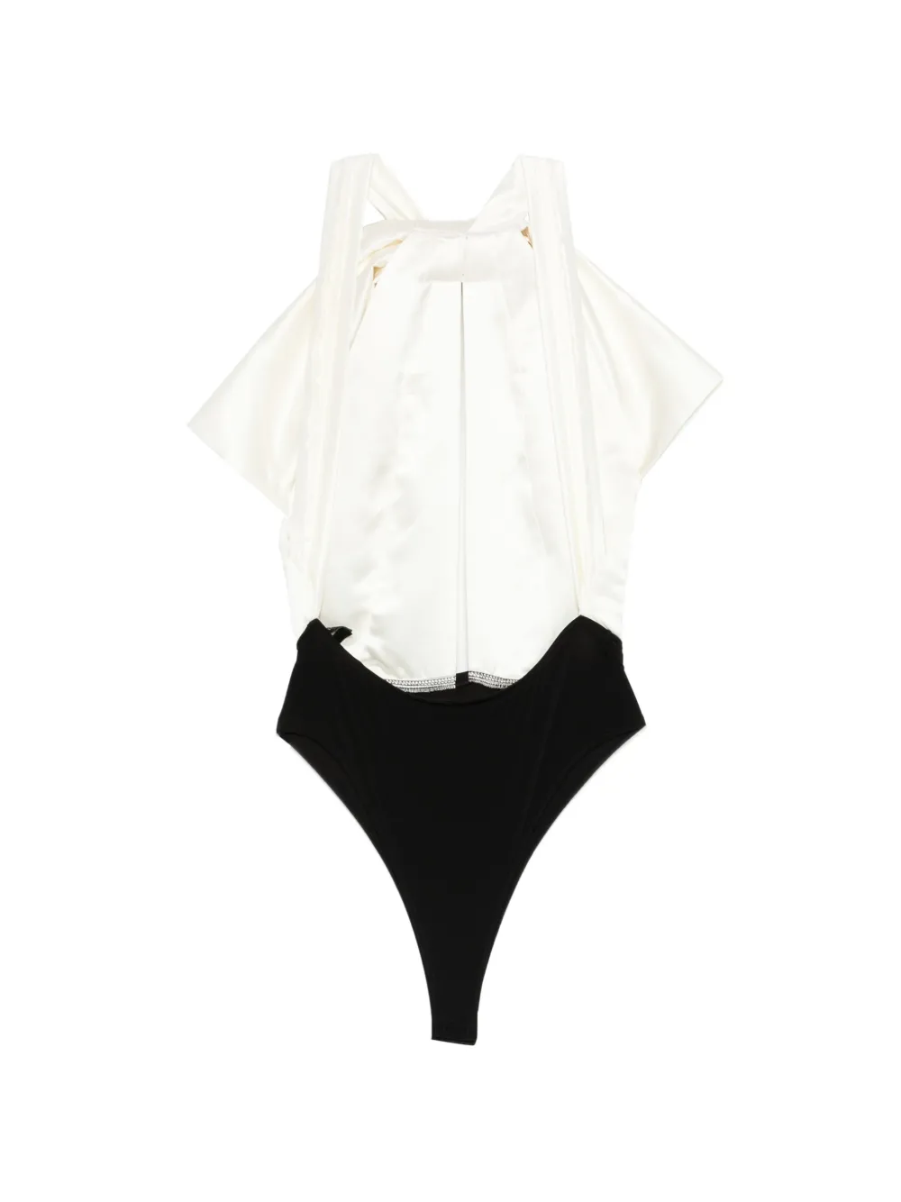 X Lia Aram Bow-Detail Bodysuit