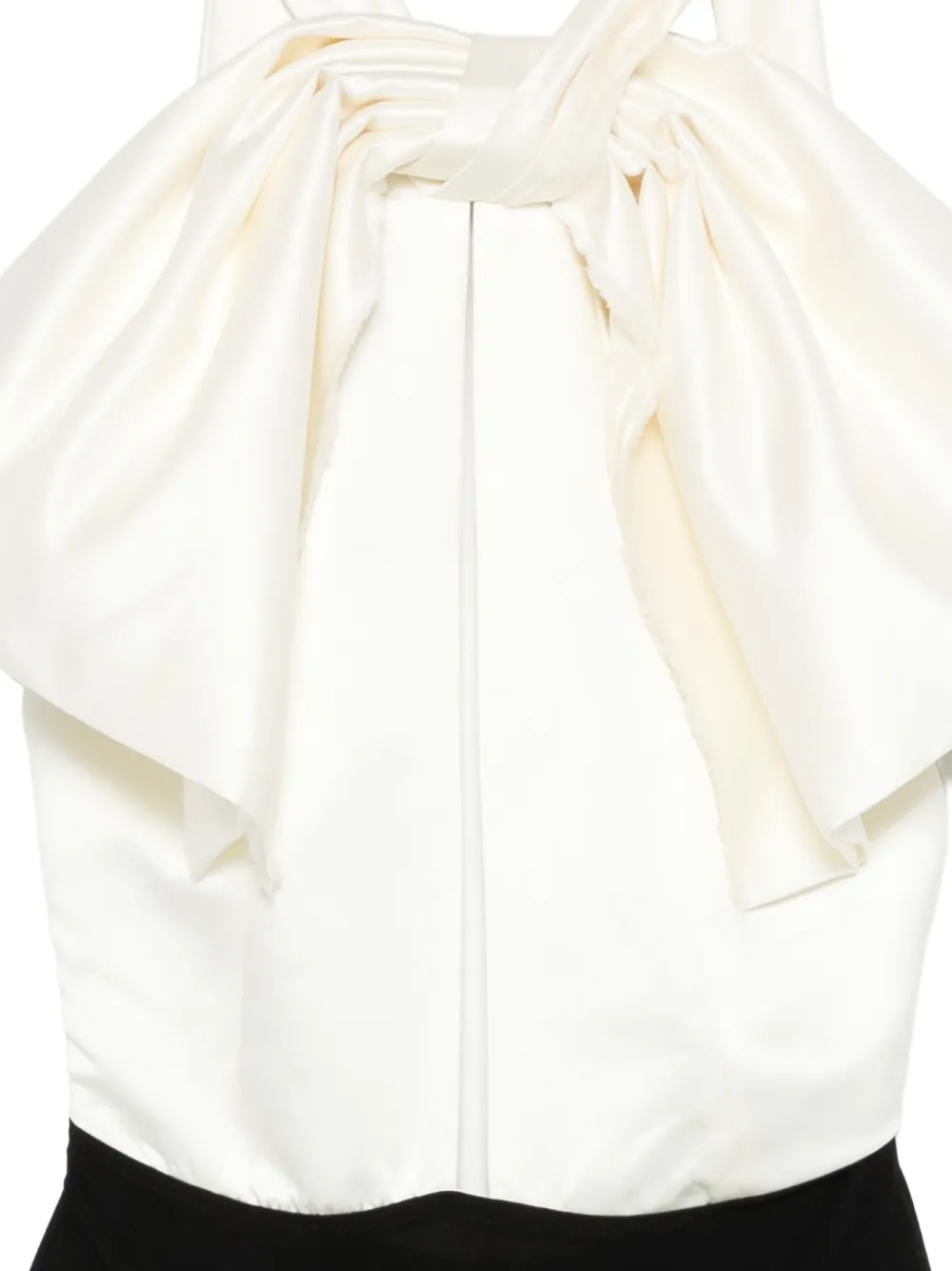 X Lia Aram Bow-Detail Bodysuit