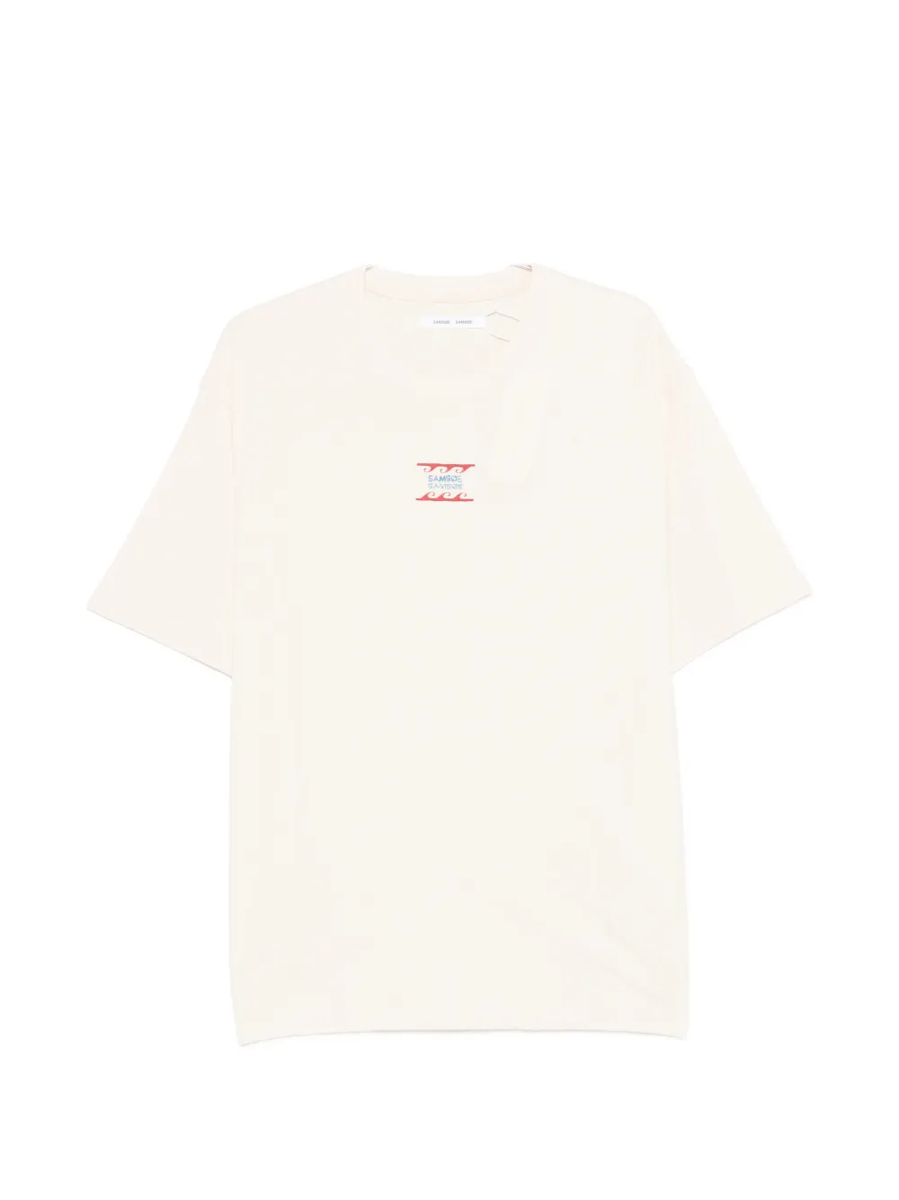 Samsoe & Samsoe Sagergei T-shirt In Neutral