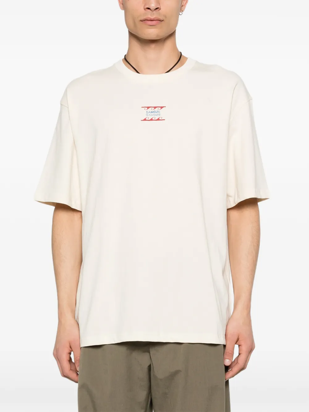  Samsoe Samsoe Sagergei T-shirt - Neutrals 