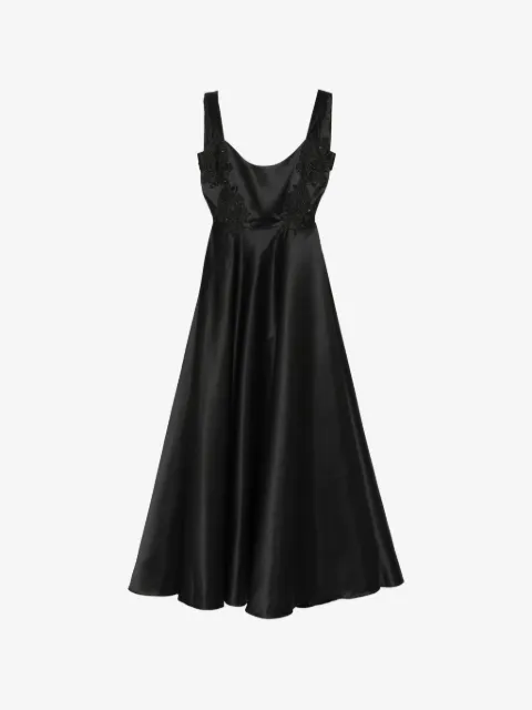 Alchemy Lia lace-appliqué maxi dress