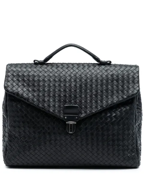 Bottega Veneta Pre-Owned شنطة أعمال 'نابا' بتصميم إنترشياتو 2009