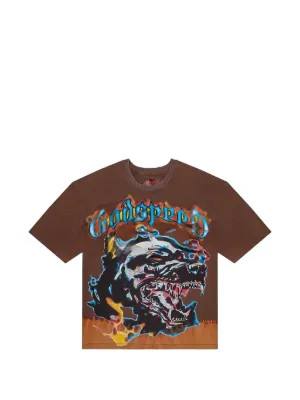 GODSPEED Gone Fishing Layered T-shirt | Brown | FARFETCH