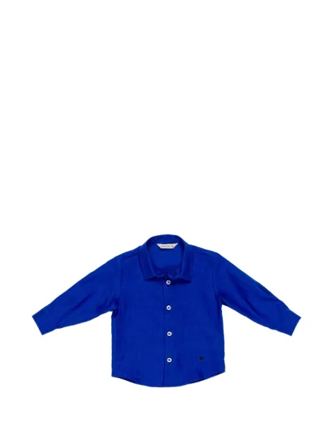 Manuel Ritz Kids Camicia con logo ricamato
