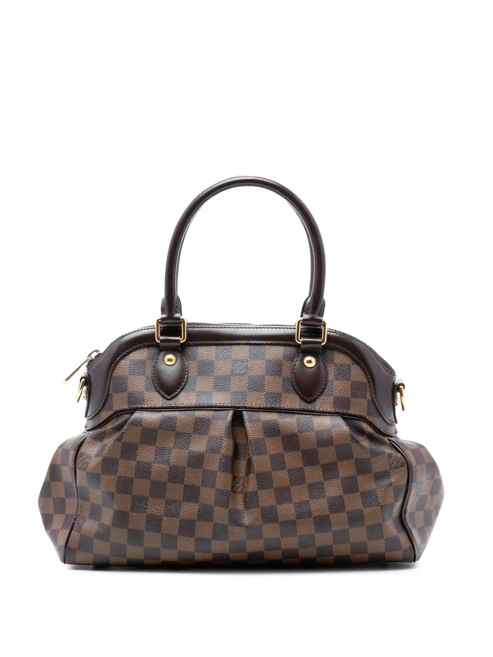 Louis Vuitton Pre-Owned 2012 Damier Ebene Trevi PM satchel - Marrone