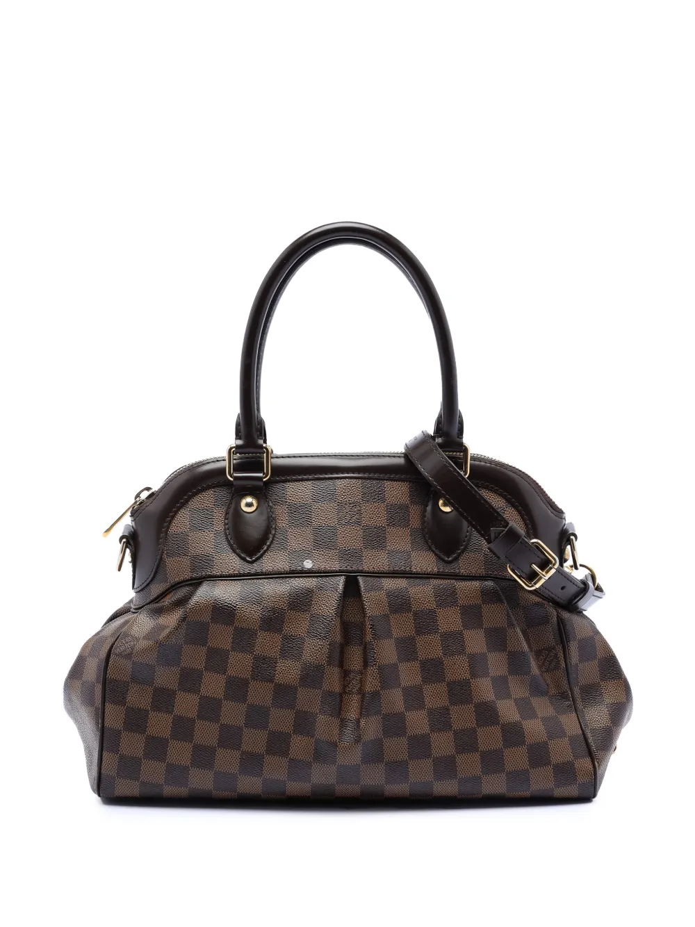 Louis Vuitton Pre-Owned 2011 Damier Ebene Trevi PM satchel - Marrone