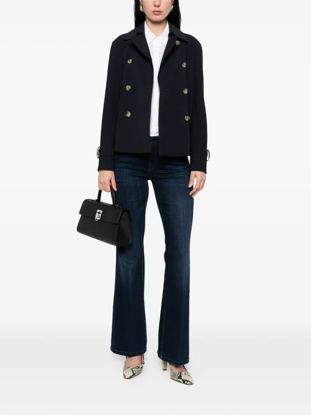  Cambio Paris Flared-leg Jeans - Blue 