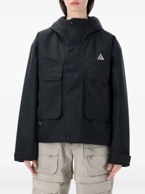 Nike hooded flap-pocket jacket
