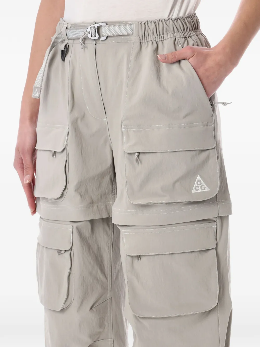 Nike Smith Summit trainingsbroek met klepzak Grijs