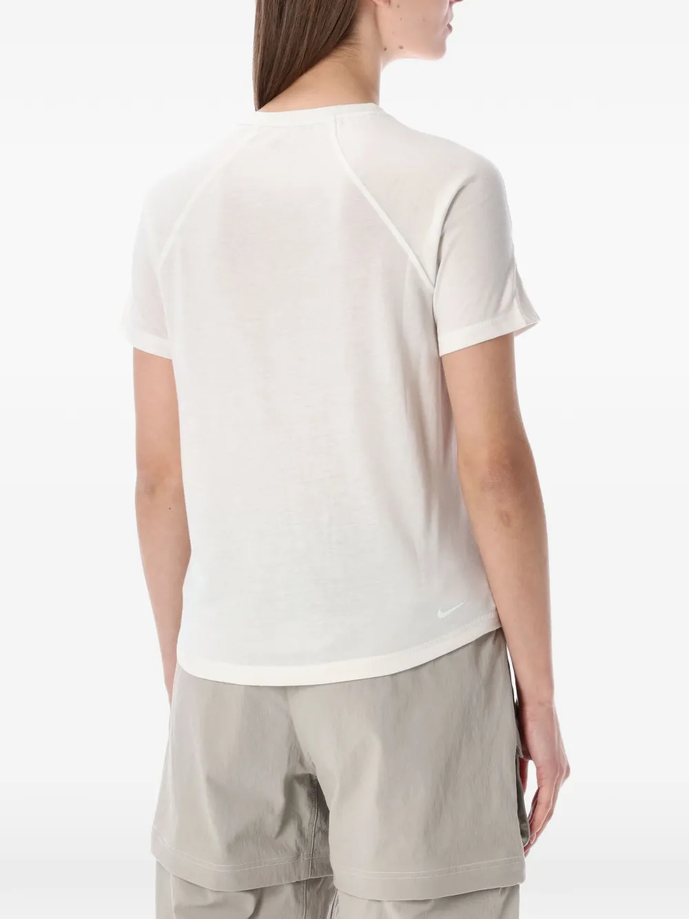 Nike T-shirt met logo Wit