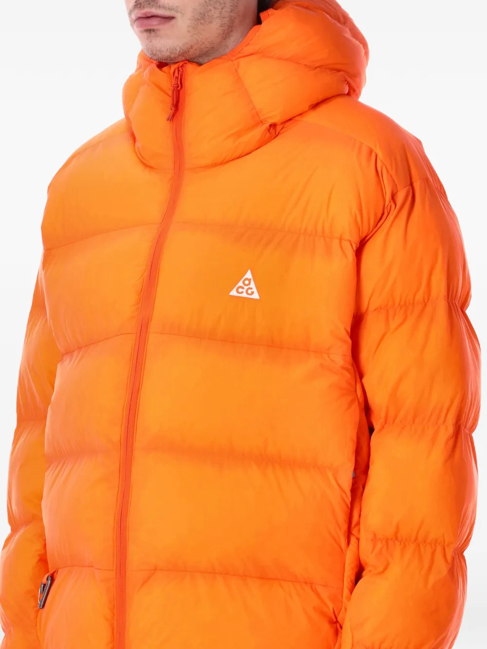  Nike Lunar Puffer Jacket - Orange 