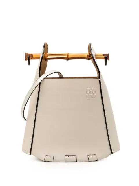 Loewe Pre-Owned 2020 Calfskin Bamboo Bucket Bag satchel
