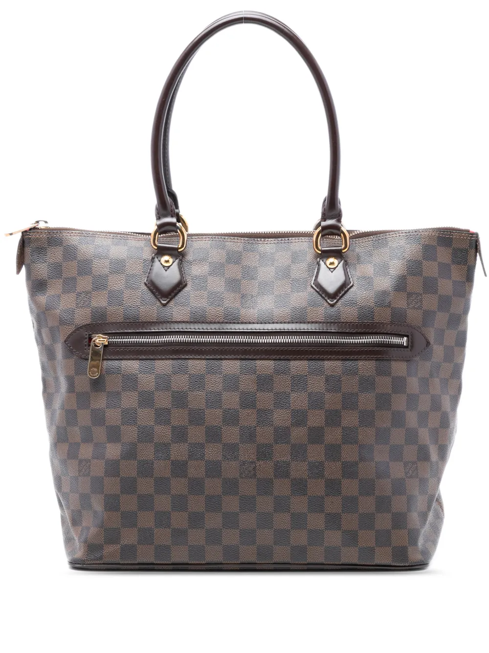 Louis Vuitton Pre-Owned 2000-2020 Damier Ebene Saleya GM tote bag - Marrone