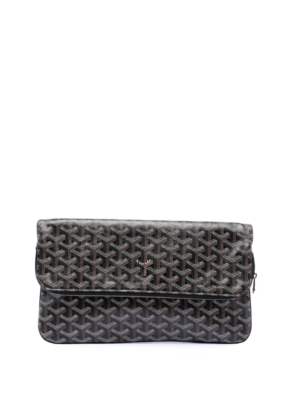 Goyard Pre-Owned 2018 Goyardine Sainte Marie MM clutch bag - Nero