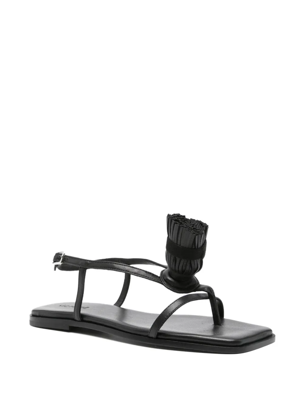 Vic Matie Baron leather sandals Zwart