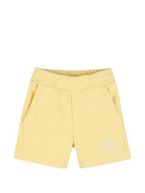 Givenchy Kids logo-detail cotton shorts