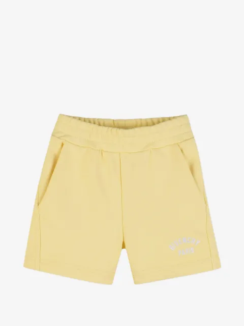 Givenchy Kids bermudas con detalle del logo