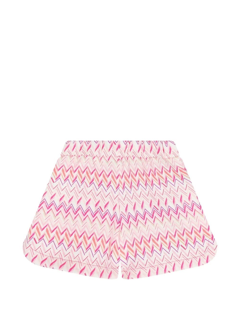 Missoni Kids Zigzag shorts Roze