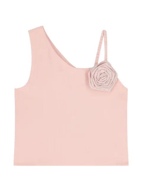 ANGEL'S FACE KIDS rose-appliqué tank top