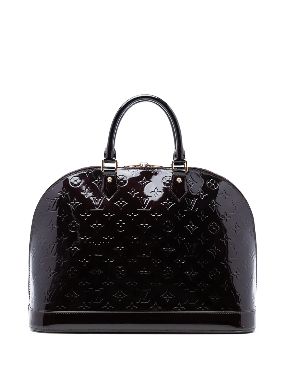 Louis Vuitton Pre-Owned 2009 Monogram Vernis Alma GM handbag - Viola