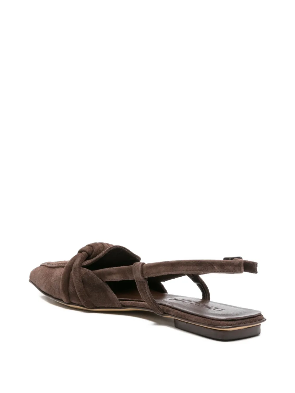 Pomme D´Or Any suède pumps Bruin