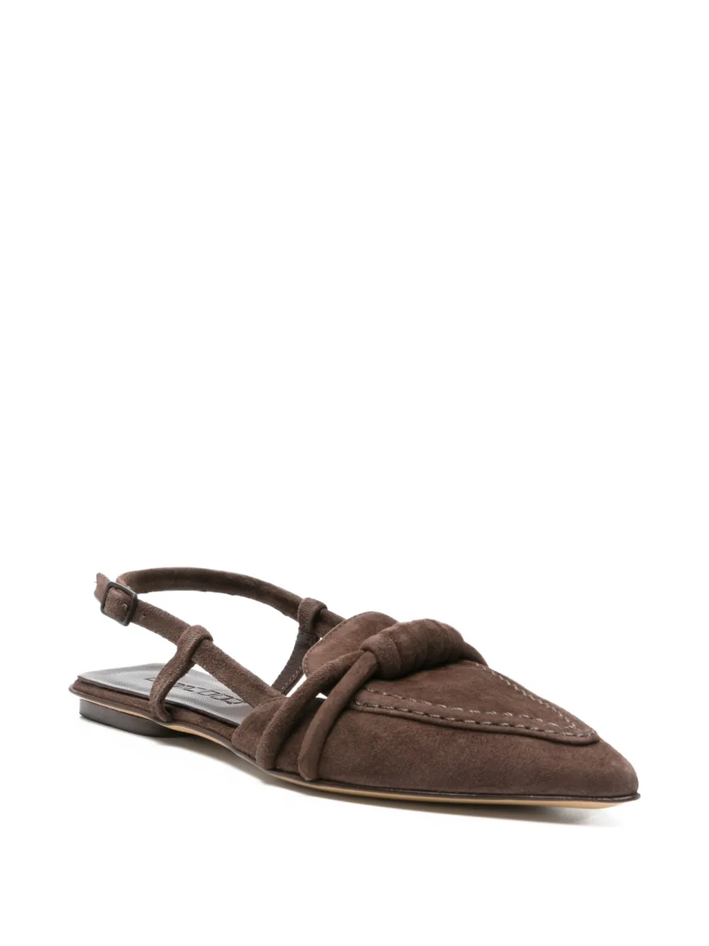 Pomme D´Or Any suède pumps Bruin