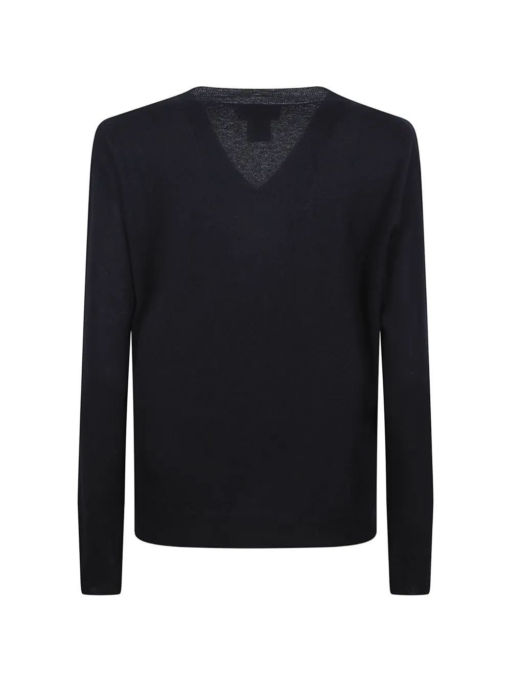  Wellness Cashmere Pull à Col V - Bleu 