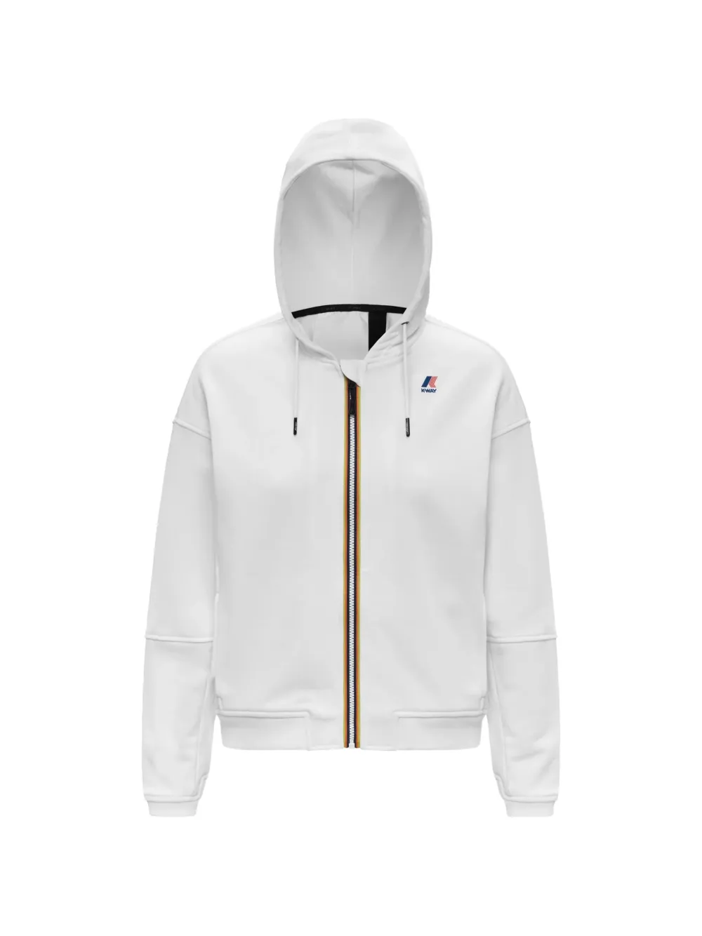 K-Way Lara hoodie - Bianco