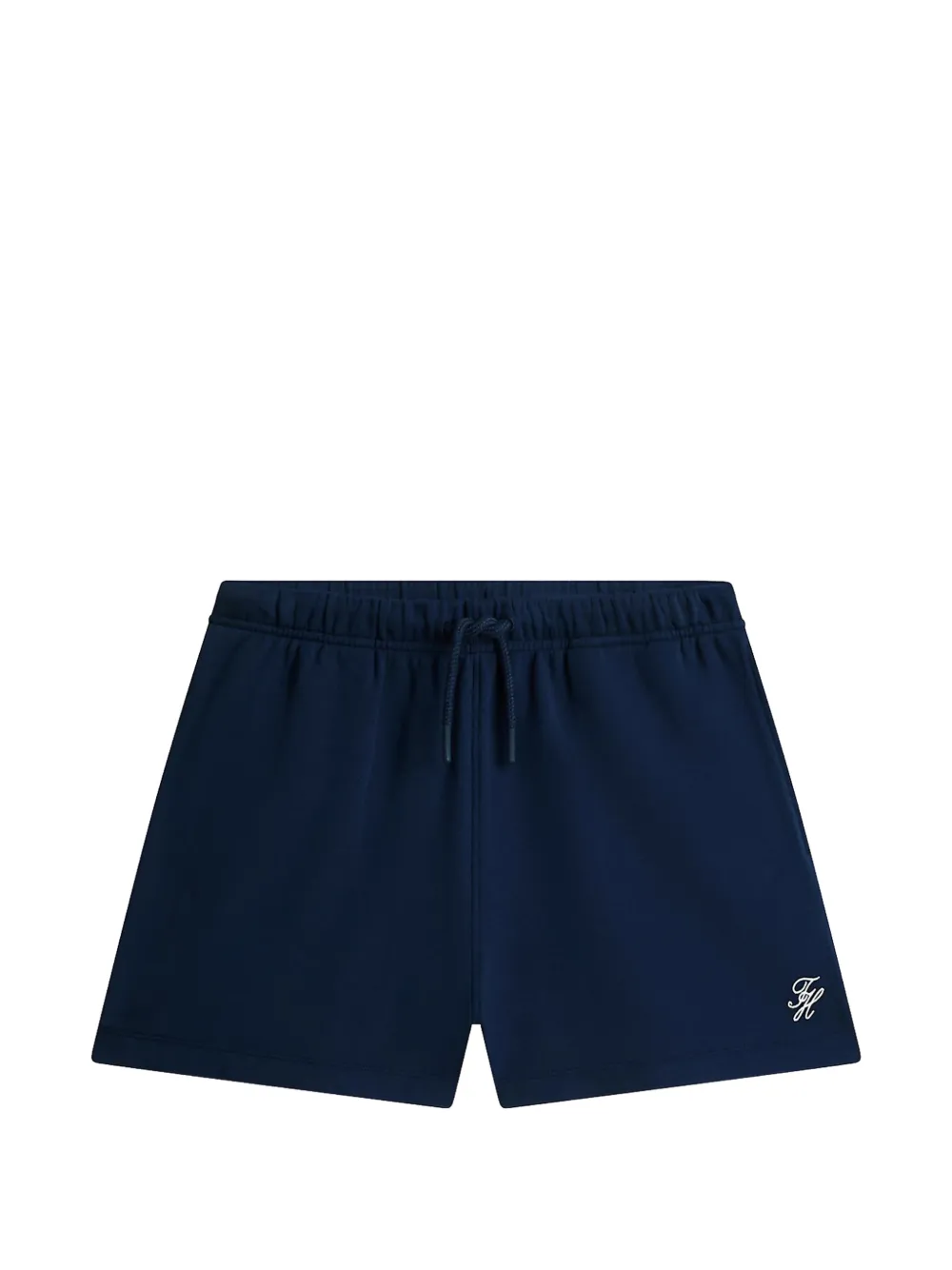 Tommy Hilfiger logo-embroidery shorts - Blu