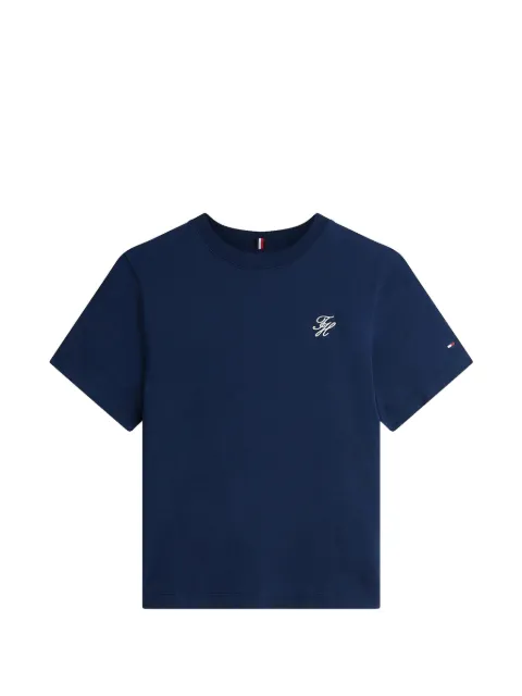 Tommy Hilfiger short-sleeve embroidered T-shirt