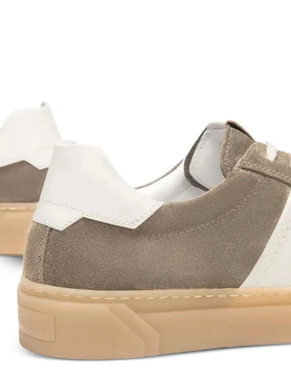 NERO GIARDINI stripe suede sneakers Grijs