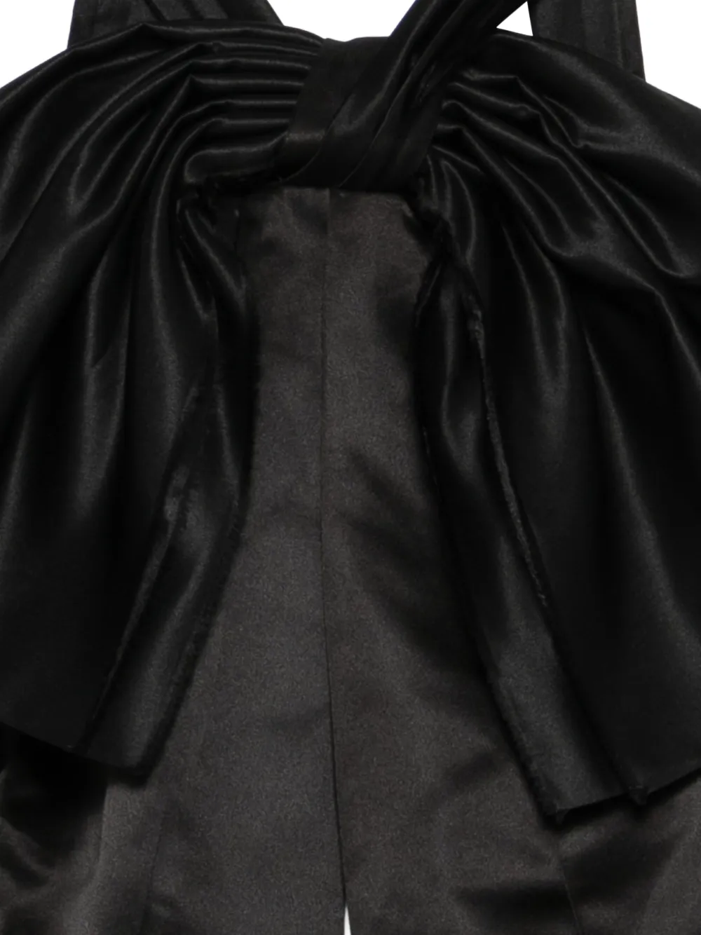  Alchemy X Lia Aram Bow-detail Bodysuit - Black 