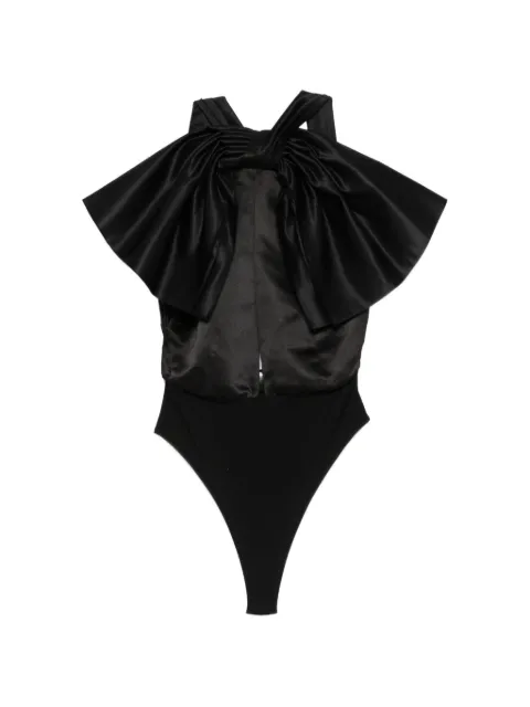 Alchemy x Lia Aram bow-detail bodysuit