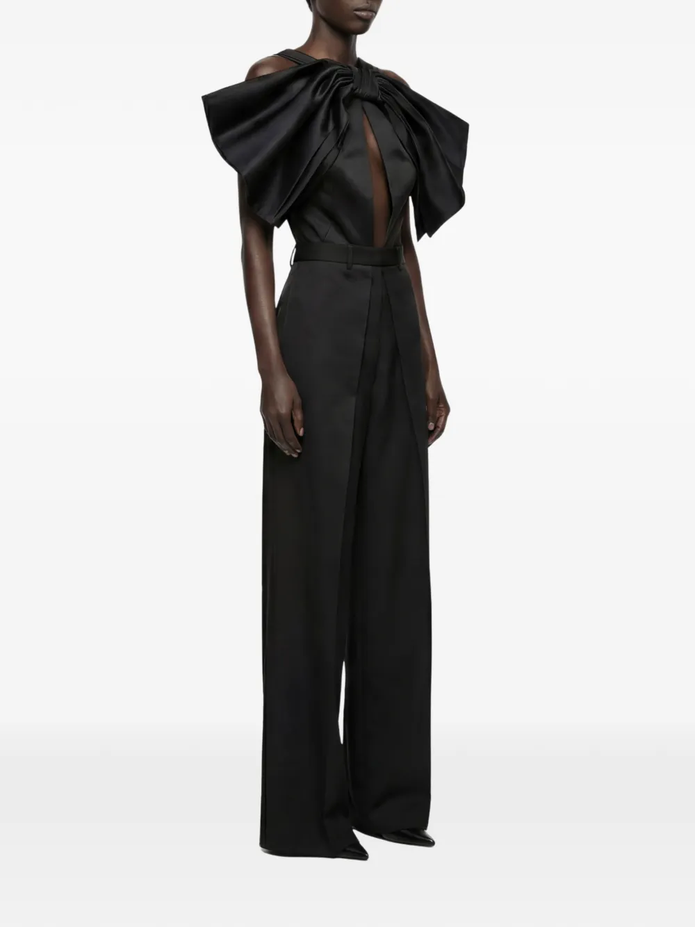 Alchemy x Lia Aram body met strikdetail Zwart