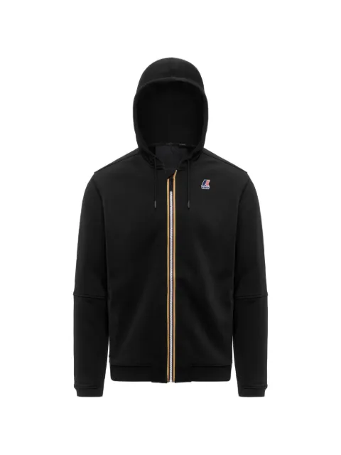 K-Way Prosper logo-patch hooded jacket