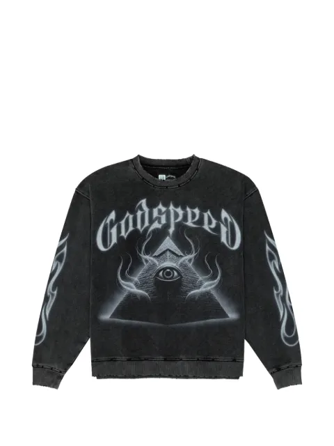 GODSPEED grafisk sweatshirt