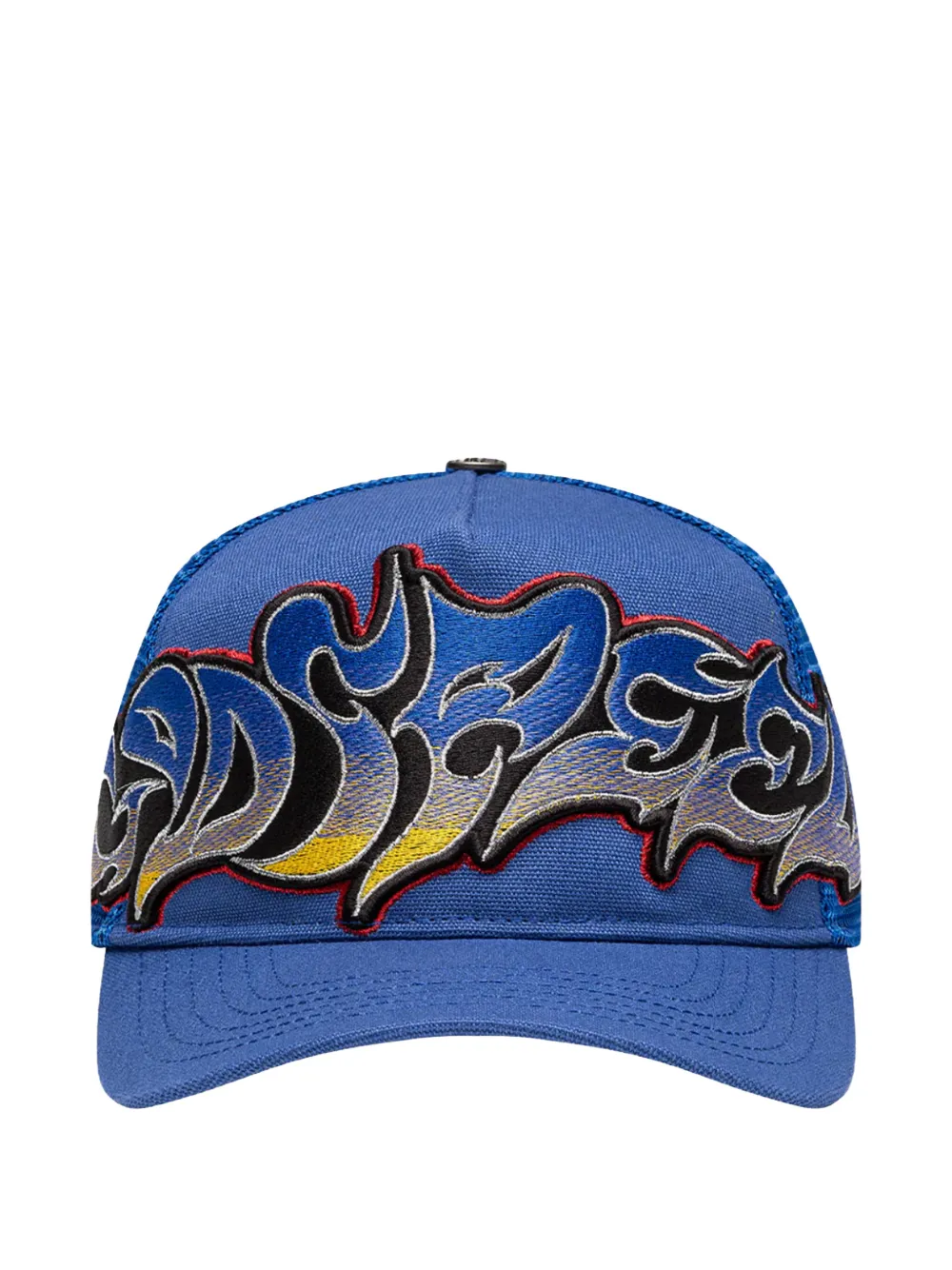 GODSPEED embroidered trucker cap - Blu