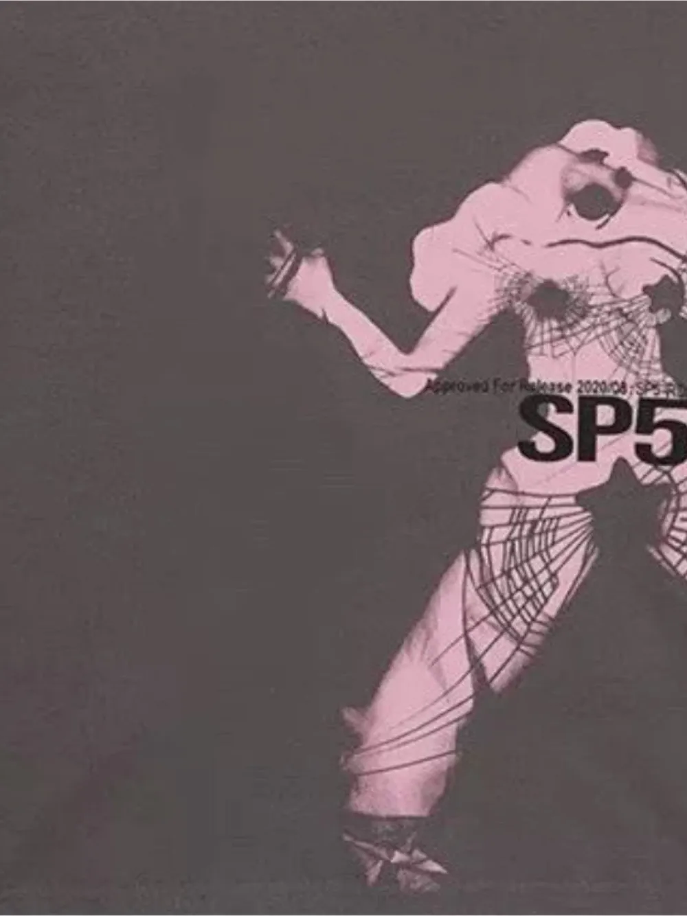  Sp5der X Young Thug Muscle Tank Top - Grigio 