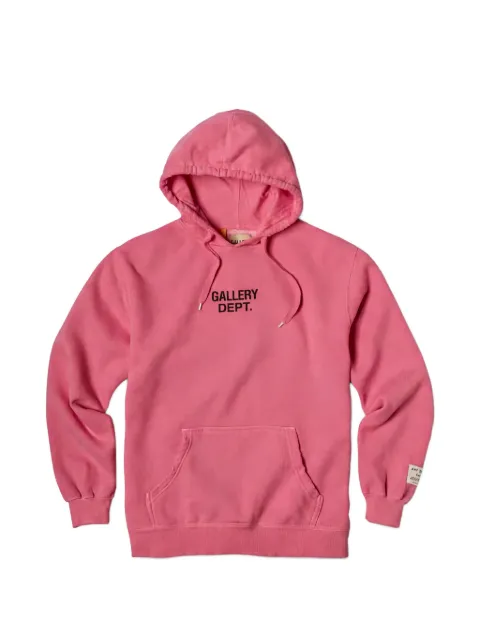 GALLERY DEPT. logo-detail hoodie