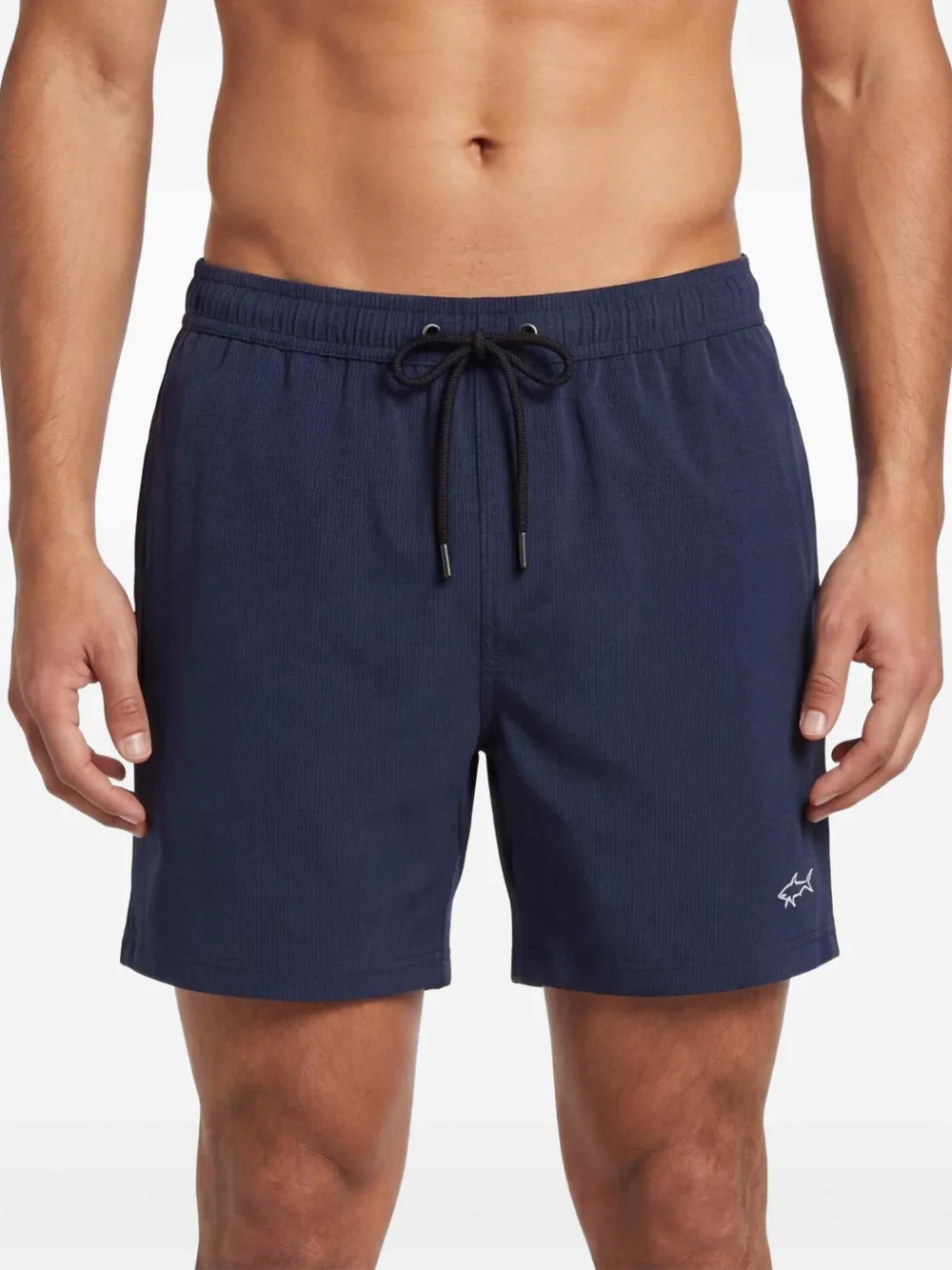 Paul & Shark Zwembroek met logo Blauw