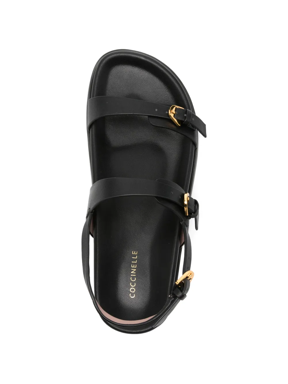 Coccinelle Leren sandalen Zwart