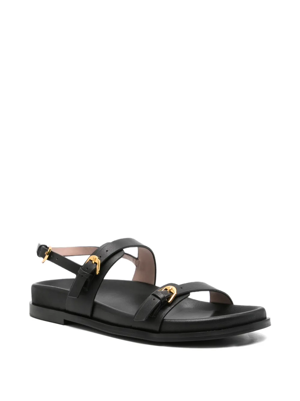 Coccinelle Leren sandalen Zwart